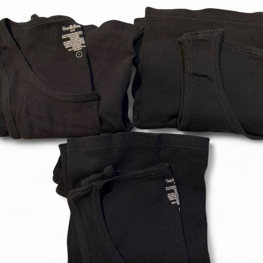 3 pack Black Tank Tops